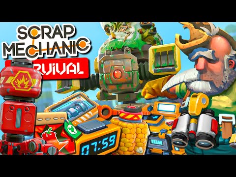 EVERYTHING we know about Chapter 2 In Scrap Mechanic Survival!