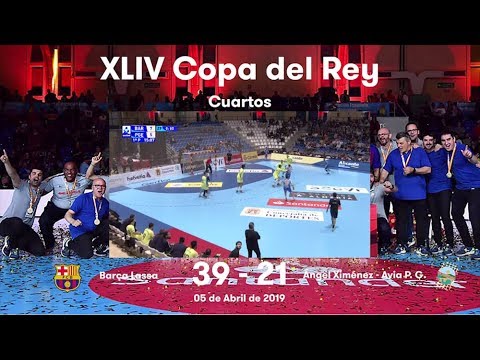 COPA DEL REY: Barça Lassa - Ángel Ximénez - Avia P. G. 39-21