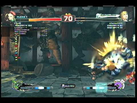 Cammy (Y Saw) vs. Cody (sitamachi00) SSF4AE HD