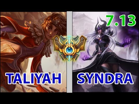 Longzhu BDD Taliyah Mid Patch 7.13