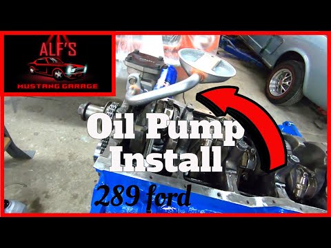 How to Install the Oil Pump - Rebuild the 289 Ford - Part 8