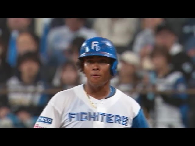【3回裏】昇格後即アピール!! ファイターズ・水谷瞬 レフトへの同点タイムリーヒット!!  2024年5月21日 北海道日本ハムファイターズ 対 オリックス・バファローズ