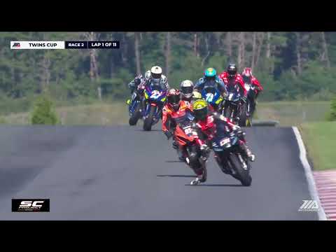 SC-Project Twins Cup Race 2 at New Jersey 2025 – HIGHLIGHTS | MotoAmerica