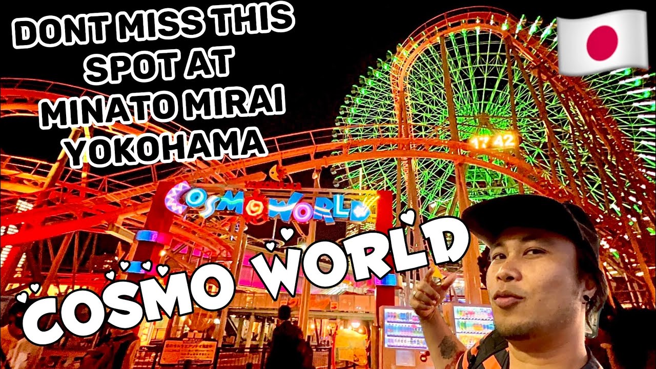 Join a traveler on a journey through the Cosmo World amusement park.