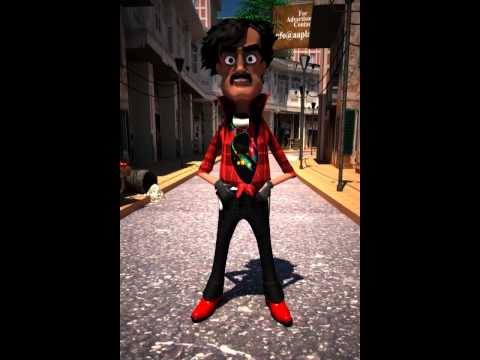 Rajni The Boss(Talking Rajini) Video