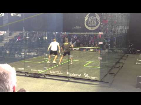 2013 British Open - Nick Matthew vs LJ Anjema