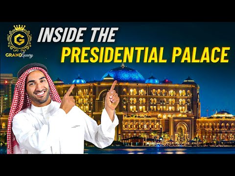 THE STUNNING PRESIDENTIAL PALACE IN ABUDHABI