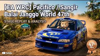 World 47th 【EA WRC】Pacifico / Sangir Balai Janggo　SUBARU Impreza WRX 1998