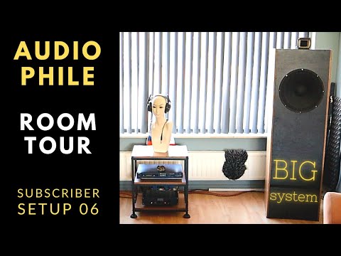 AUDIOPHILE ROOM-TOUR 06 / BIG LOUDSPEAKERS, small room