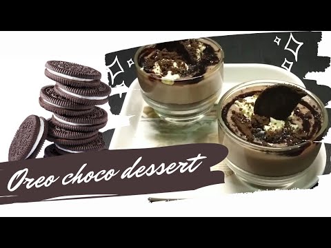 Heavenly Oreo Chocolate Dessert | Oreo Delight with Chocolate Pudding | No Bake Oreo Dessert