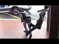 Elderly Man Trips Armed Suspect Fleeing Police #shorts