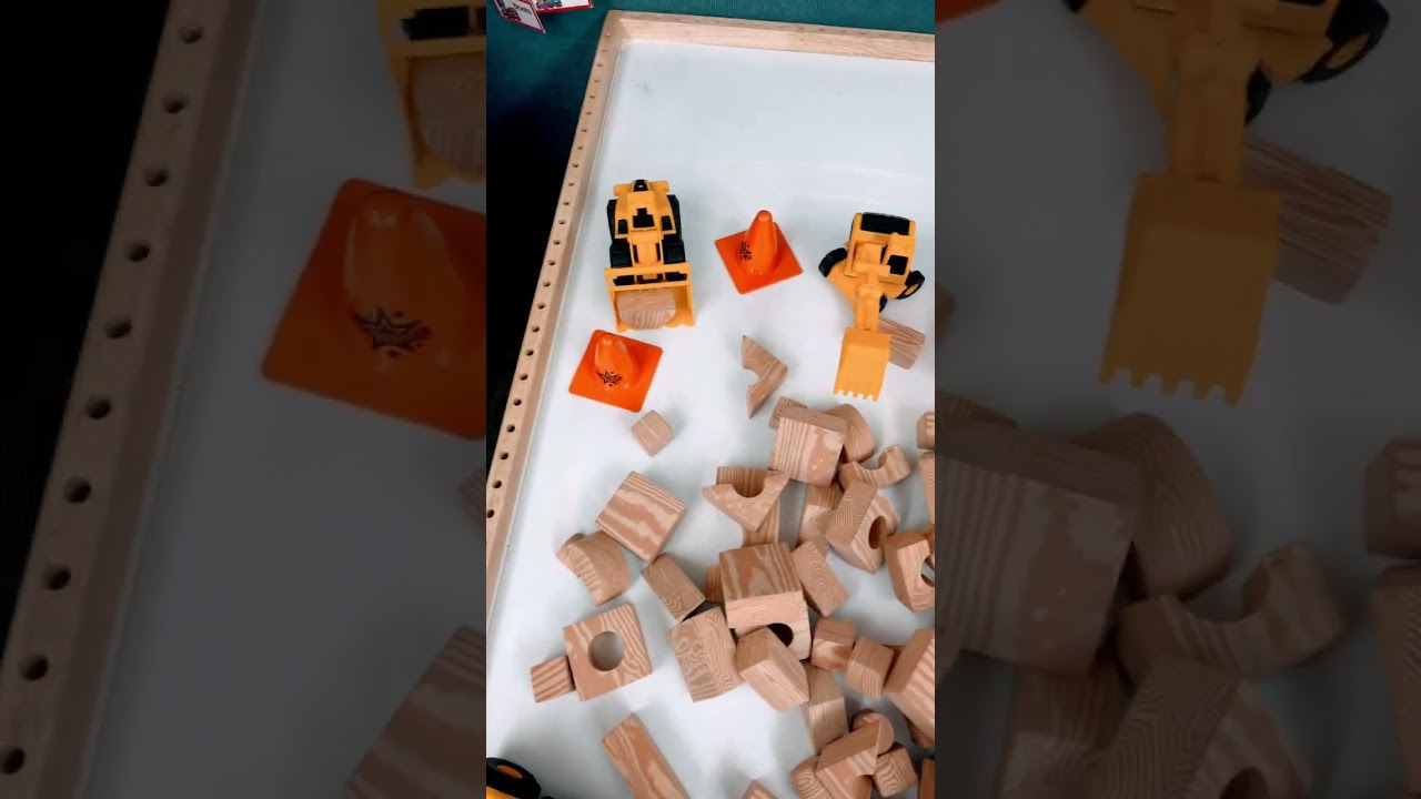 Preschool Construction Block Table