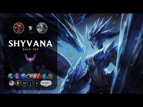 Shyvana Top vs Tryndamere - NA Master Patch 13.14