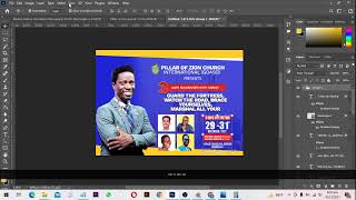 Church Banner Design in Adobe Photoshop