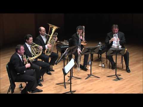 Wien Berlin Brass Quintett - Werner Pirchner ” L’homme au Marteua dans la Poche “ _4th movement