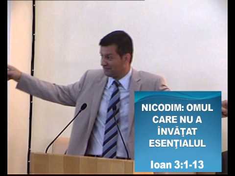 Duminica 25 August 2013 A M   Marius Birgean   Nicodim,omul care nu a invatat esentialul
