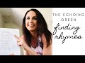 The Echoing Green: Find the Rhymes!