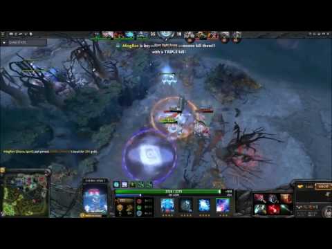 Attacker Storm Spirit Epic Gameplay - Rampage - dota 2