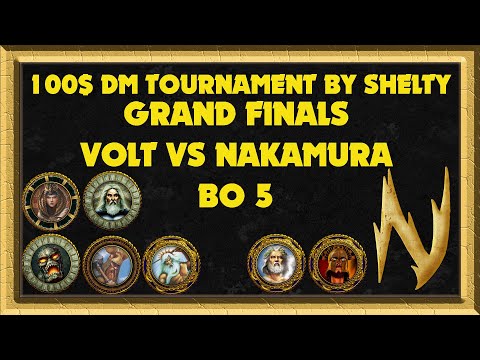 Shelty's 100$ Age of Mythology Deathmatch Tournament Grand Finals - Volt vs Nakamura