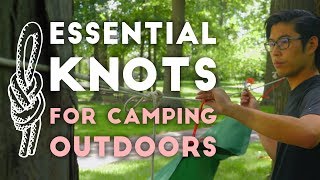 How to Tie 3 Essential Camping Knots | Prusik, Trucker's Hitch, & more