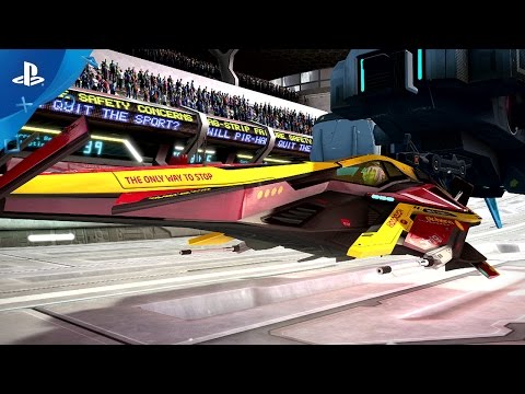 WipEout Omega Collection -  Release Date Trailer | PS4