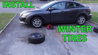 Install Winter Tires