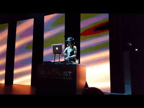 Cleo P at The Blacklist party 2015