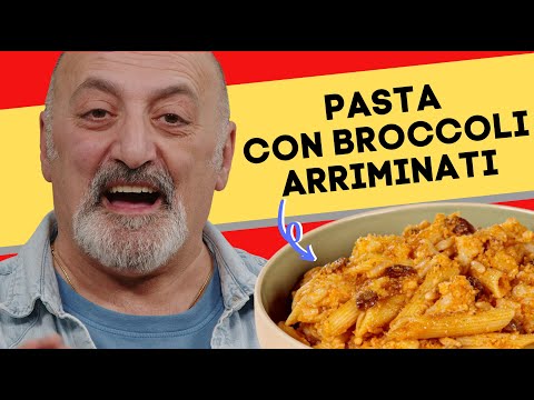Pasta with broccoli arriminati: Sicilian recipe