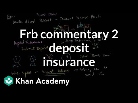 FRB Commentary 2: Deposit Insurance