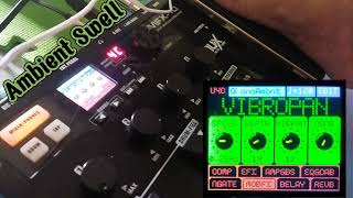 Video thumbnail for Ambient Swell Patch | NUX - MFX 10 by RyE Dylan TM