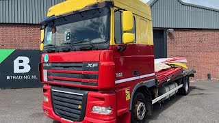 DAF XF 105.410 - Aut. - AC - MX-Engine brake - 54.053 box truck | Image 4 - Autoline