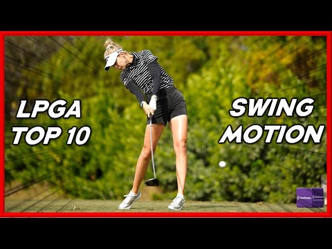 Driver Slow Motion Swings of 2023 LPGA Top 10