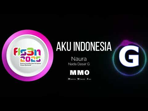 Aku Indonesia - Karaoke FLS3N  2025 Nada Dasar G