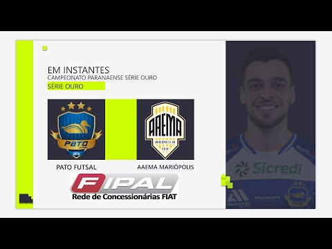 PATO FUTSAL X MARIÓPOLIS/AAEMA - AO VIVO - PARANAENSE DE FUTSAL 2022