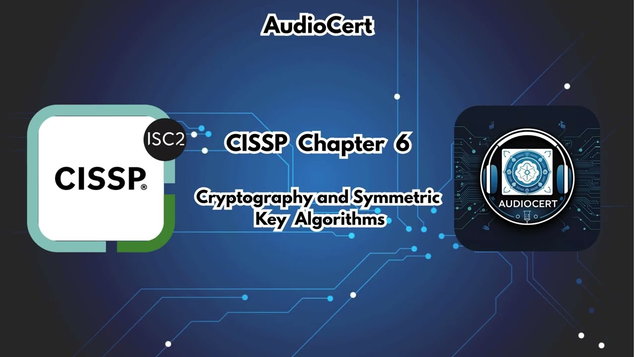 CISSP Chapter 6  : Cryptography and Symmetric Key Algorithms