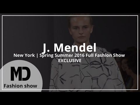 J. Mendel | Spring Summer 2016 Full Fashion Show | Exclusive