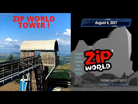 ZIP WORLD TOWER || THE WORLD'S FASTEST SEATED ZIP LINE