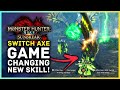 New Switch Axe Skill is GAME CHANGING in Sunbreak!
