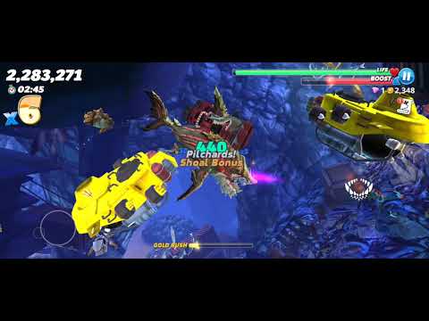 Ancient Megalodon Gameplay HUNGRY SHARK WORLD