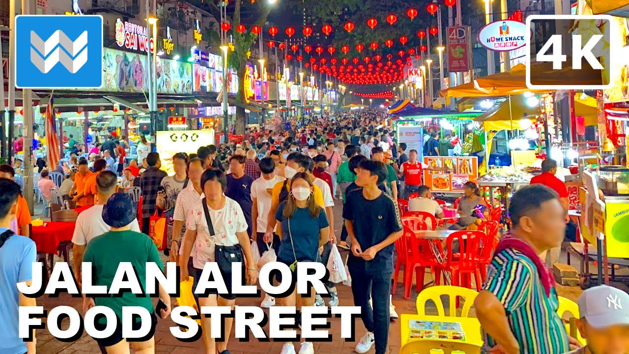 Experience a virtual stroll through Jalan Alor.