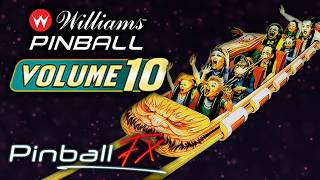 A Look at Williams Pinball Volume 10! - Comet | Fire! | Diner