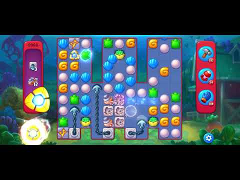 Fishdom Hard level 9966 no boosters フィッシュダム ハード