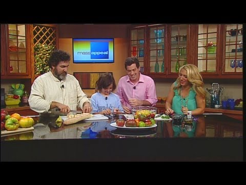 Mass Appeal Heirloom tomato and bread salad