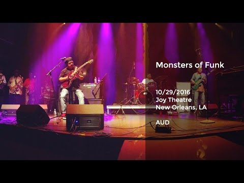 Monsters of Funk w/ Dirty Dozen Brass Band Horns Live at Joy Theatre, New Orleans - 10/29/2016 Full