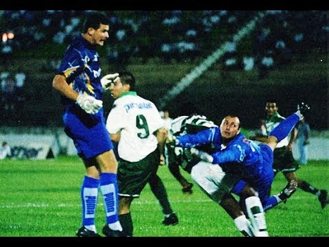 Gol do Goleiro Hiran Do Guarani em 97 Narração  Paulo Soares
