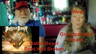 Battle Beast - Bent and Broken - Grandparents from Tennessee (USA) react - first time reaction