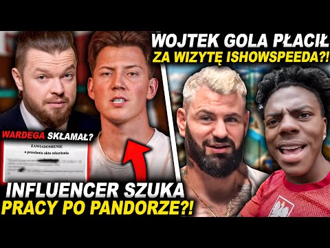 DLACZEGO MICHAŁ GAŁA WYJECHAŁ Z POLSKI?! (WOJTEK GOLA, ISHOWSPEED, WARDEGA, SZALONY REPORTER)