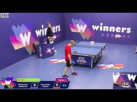 WINners CUP table 2  09.01  Shcherban Aleksandr - Kuzmenko Dmitrii  19:00