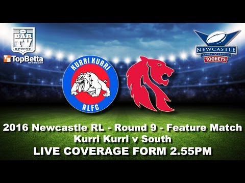 2016 Newcastle RL - Round 10 Feature match - Kurri Kurri v South