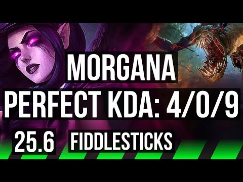 MORGANA vs FIDDLESTICKS (JGL) | 4/0/9 | EUW Master | 25.6
